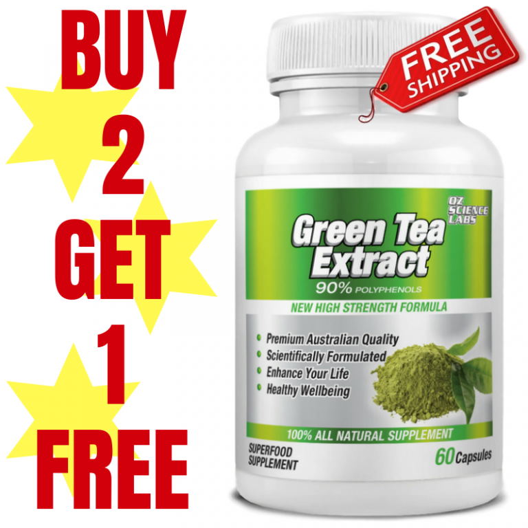 Green Tea Extract Capsules Australian Herbal Superfoods
