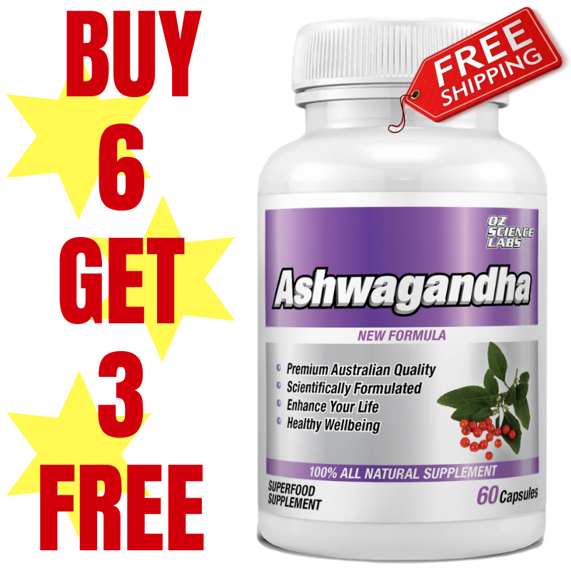 Ashwagandha Capsules Buy 6 get 3 FREE
