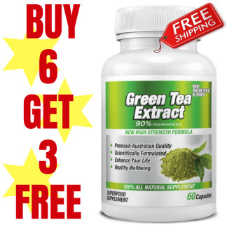 Green Tea Extract Capsules Buy 6 get 3 FREE
