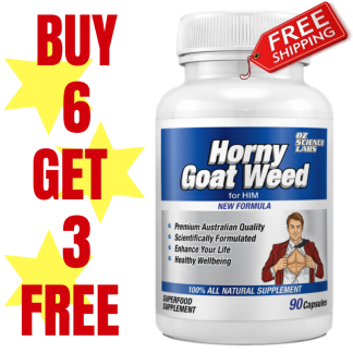 Horny Goat for HIM Capsules Buy 6 Get 3 Free
