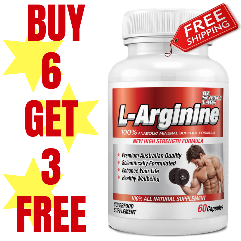 L - Arginine Capsules Buy 6 Get 3 FREE