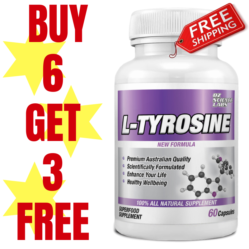 L - Tyrosine Capsules Buy 6 Get 3 FREE