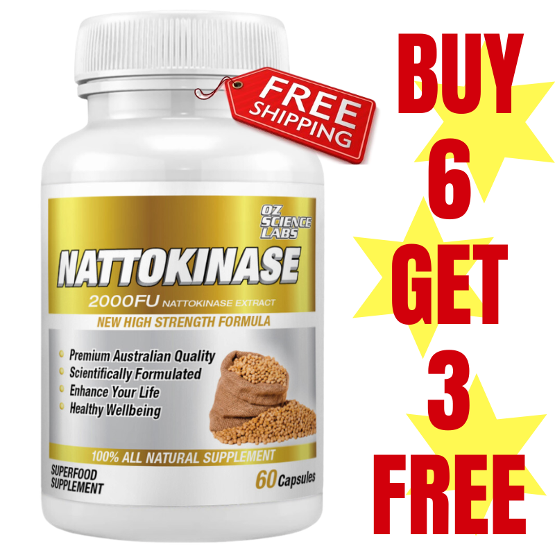 Nattokinase Capsules Buy 6 Get 3 FREE