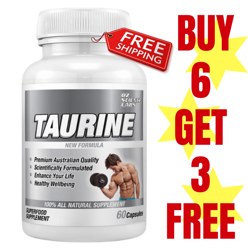 Taurine Capsules Buy 6 Get 3 FREE