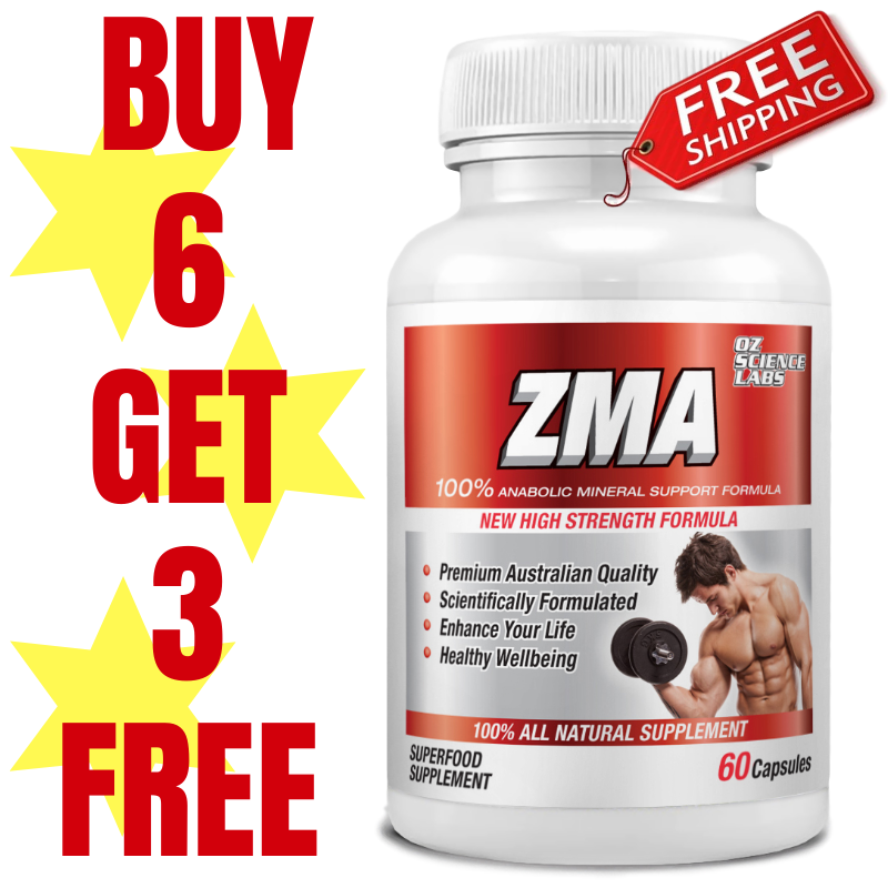 ZMA Capsules Buy 6 Get 3 FREE
