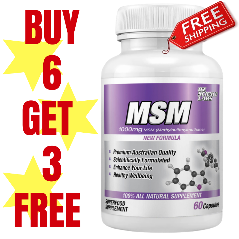 MSM Capsules Buy 6 Get 3 FREE