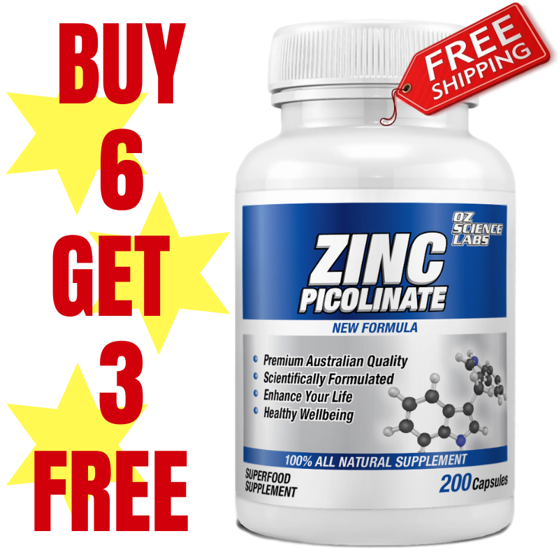 Zinc Picolnate Capsules Buy 6 Get 3 FREE